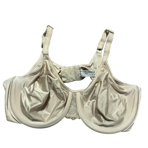 Wacoal Cream Lace Details Size 40C Women's Bra Super Soft barely worn - Picture 1 of 6